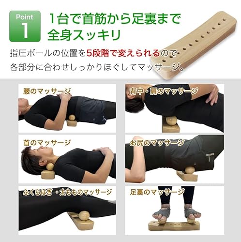 腰 マッサージ 器 グッズ ツボ ツボ押しグッズ 骨盤 腰痛 腰