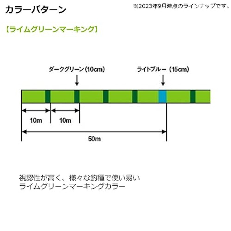 X8EX+Si3 ライムグリーンM 0.8-200 3