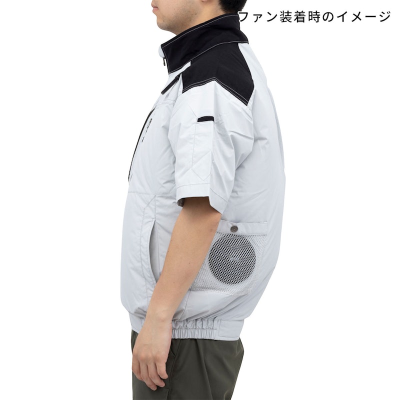 空調服半袖ブルゾン 5