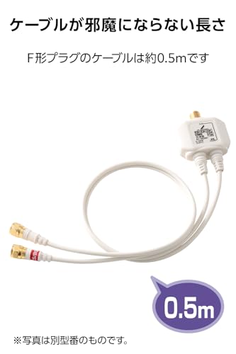 屋内用 出力側ケーブル付分波器 5