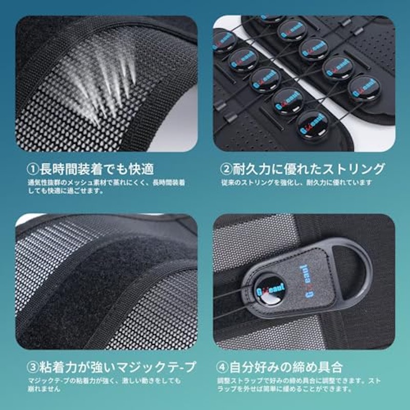 腰サポーター 4