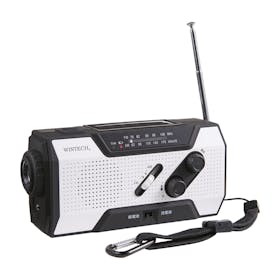 廣華物産 WINTECH 防滴手回し充電ラジオライト KDR-201WPを検証レビュー!防災ラジオの選び方も紹介 1