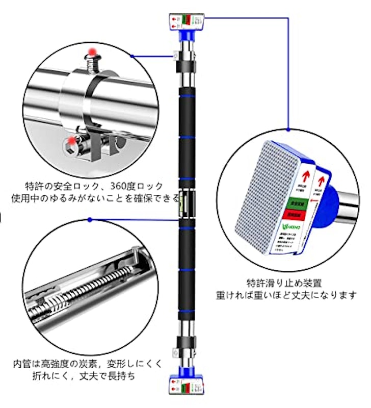 懸垂バー 4