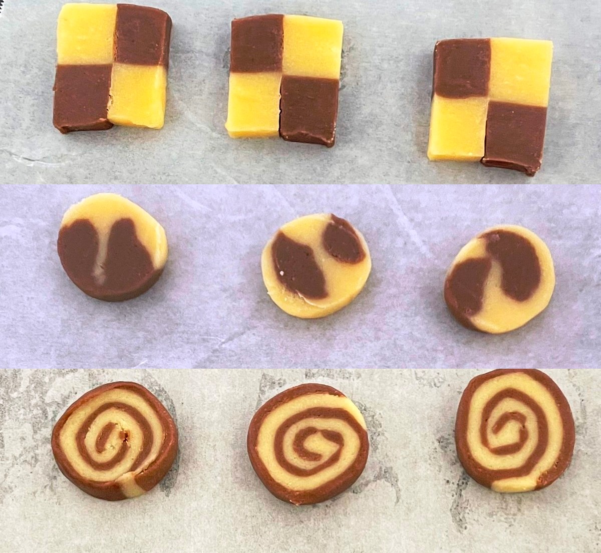 切って焼くだけココアクッキー 2