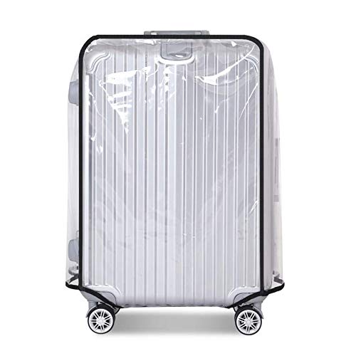 598円 人気の定番 UNIMAMOO スーツケース用 保護カバー クリア 面テープ 被せるだけ 簡単設置 雨除け 汚れ防止 24インチ