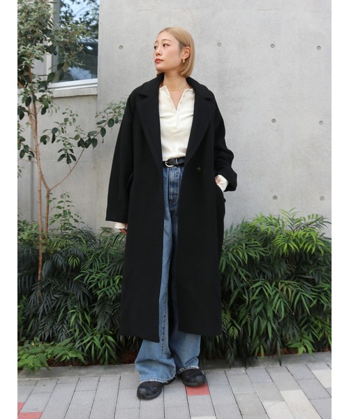 ルーズシルエットチェスターコート 2