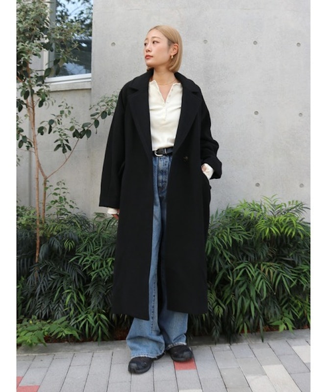 ルーズシルエットチェスターコート 2