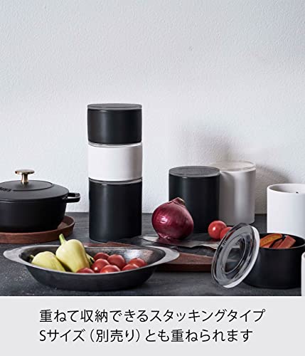 中身が見える陶器キャニスター 4