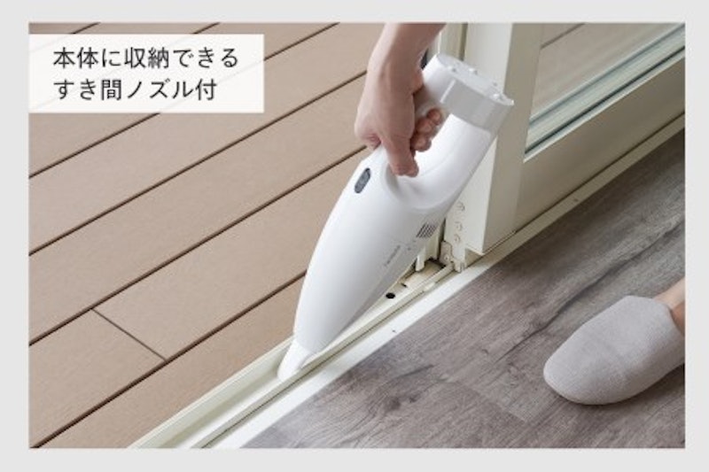 ツインバード コードレスハンディークリーナー 4