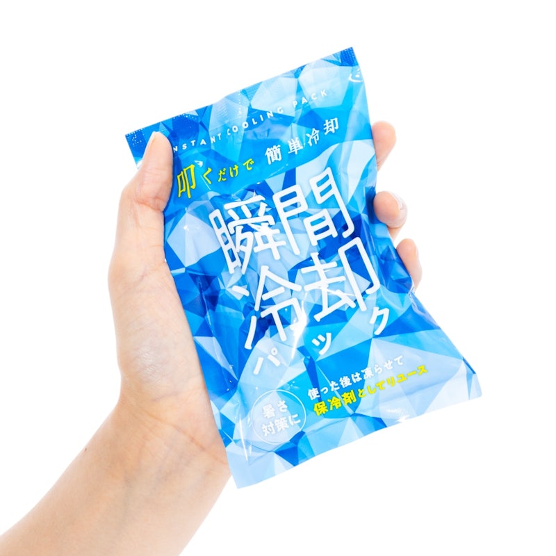 保冷剤にもなる瞬間冷却パック 3