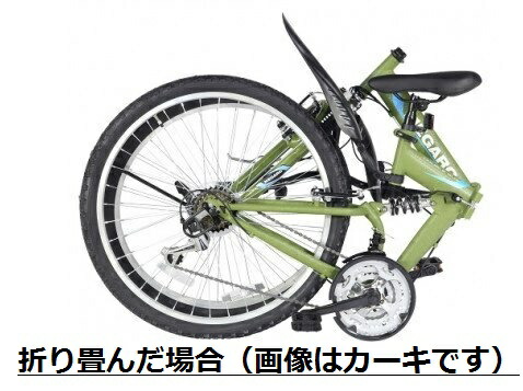 MEGARO 折りたたみマウンテンバイク 2