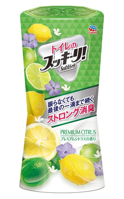 国産】 アース製薬 トイレのスッキーリ Sukki-ri プレミアムコレクション ライムレモンの香り 400ml 