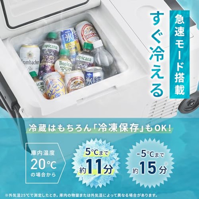 冷温庫 26L ポータブル 6