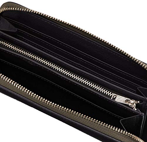 【新品】お値下げ！マーガレットハウエル黒レザージッパーコンパクト財布MHL マーガレットハウエル MHL. ☆ TOUGH レザー フラップ 長財布