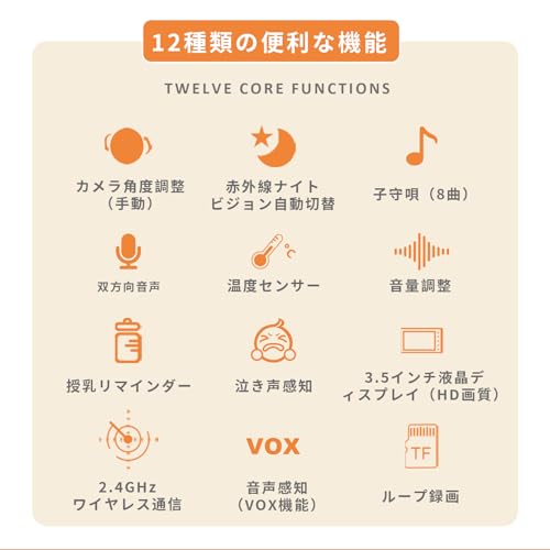 ベビーモニター 3