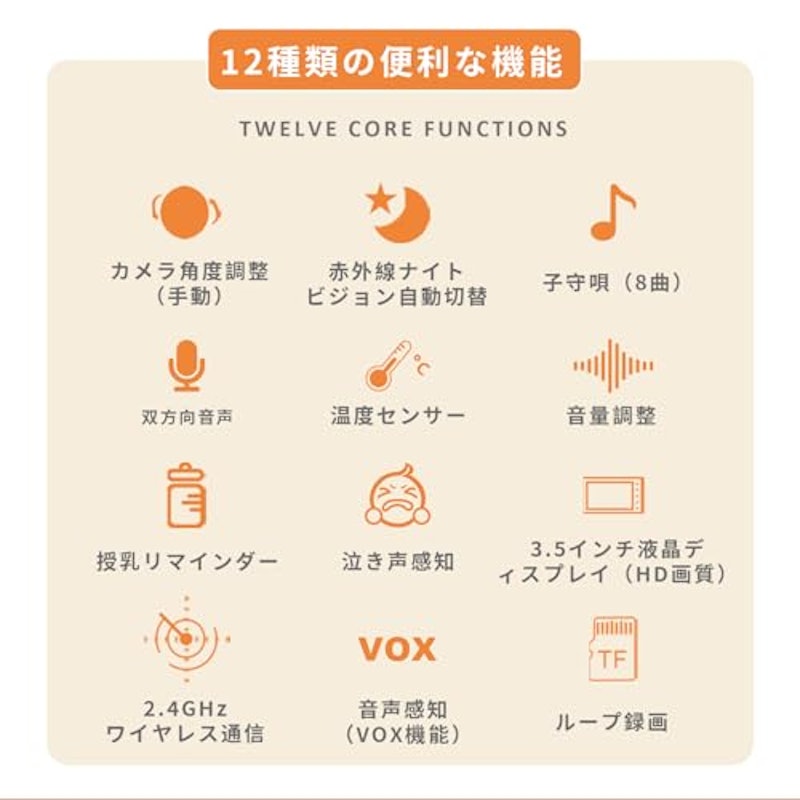 ベビーモニター 3