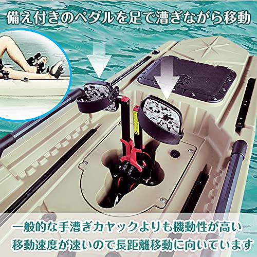 ペダル式カヤック 3