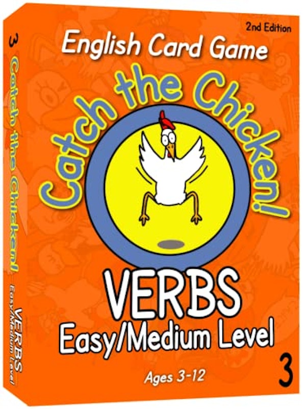 English Card Game VERBS Easy / Medium Level 3 1