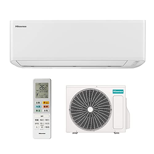 新品☆エアコンHisense6畳 取付け取付け外し廃棄込み神奈川東京千葉