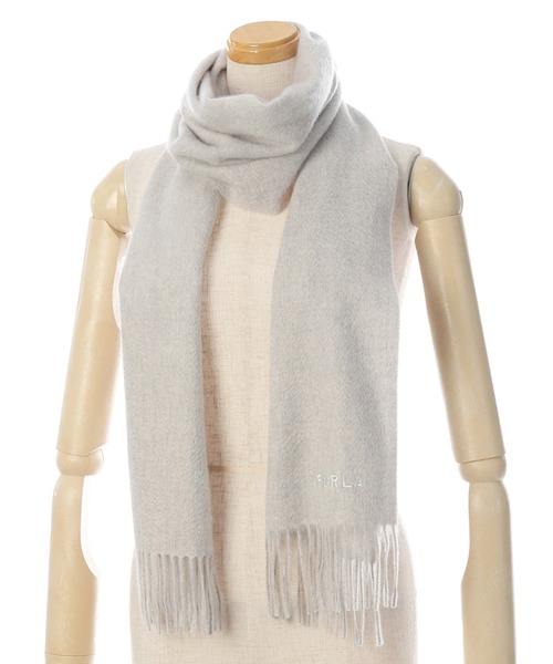 【美品】　ロロピアーナ　カシミヤ100% マフラー　オフホワイト ロロピアーナ カシミヤ100% マフラー オフホワイト ブランド