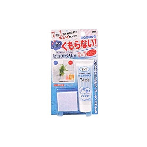 浴室鏡のくもり止め　ピュアクリア　7days 1