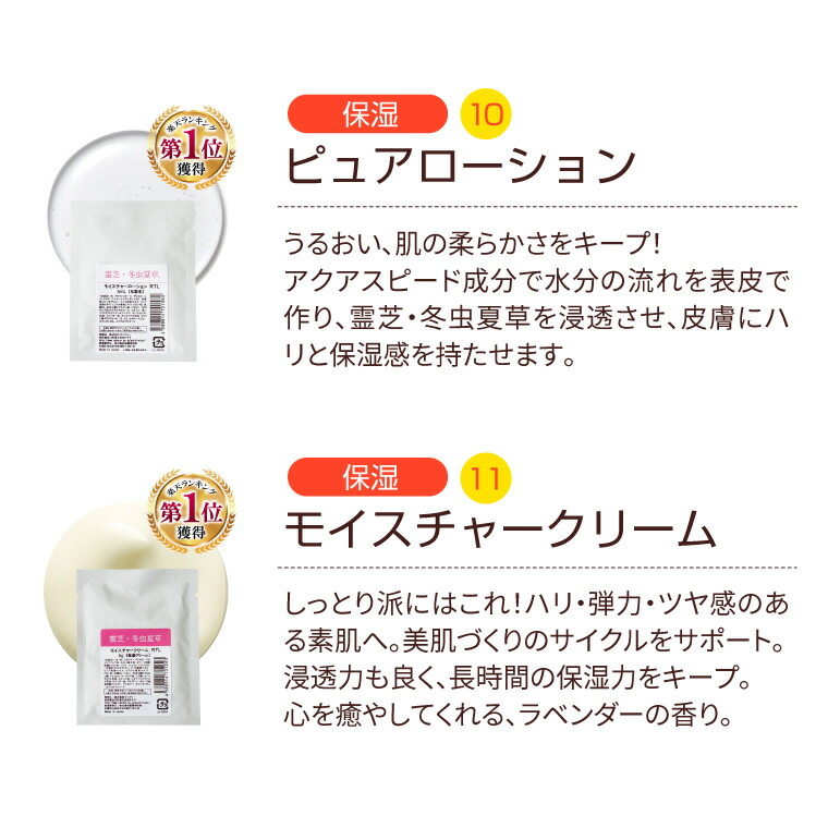 スキンケア 10商品お試しセット 6