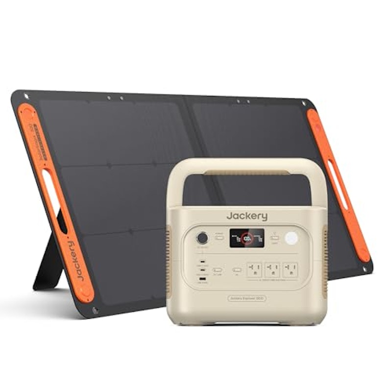 ポータブル電源 1500 New サンドゴールド + ソーラーパネル 200W セット 1