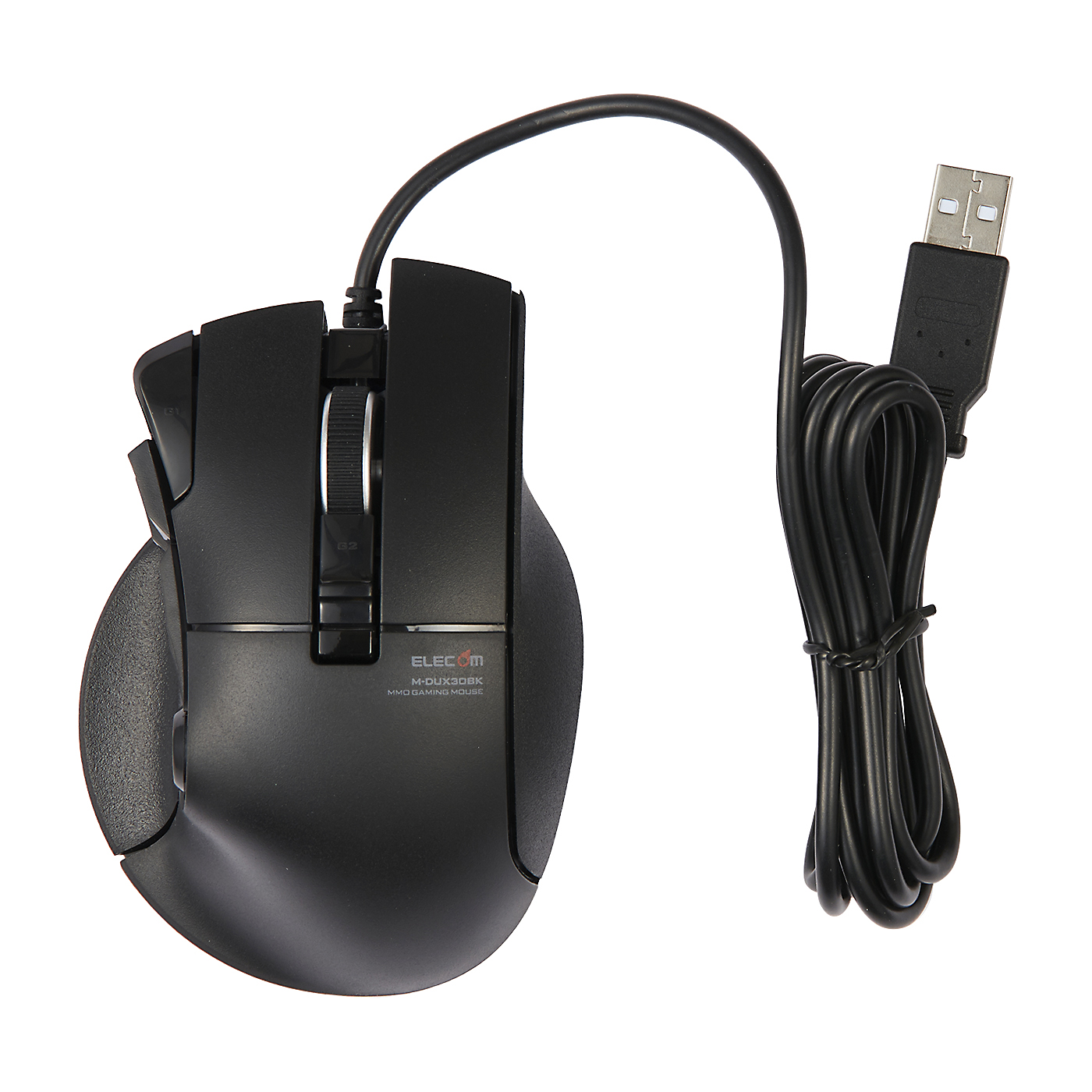 エレコム DUX MMOゲーミングマウス M-DUX30BKをレビュー！クチコミ