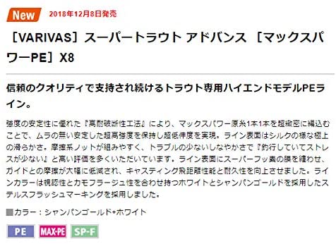 スーパートラウトアドバンス マックスパワーPE 2