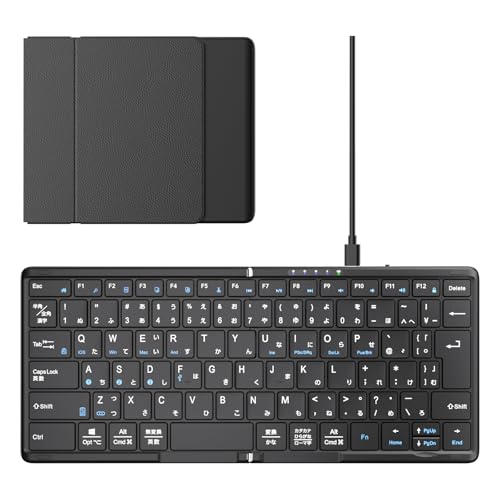 61キー Bluetooth 折りたたみキーボード Bluetoothキーボード（折りたたみ・コンパクト・マグネット