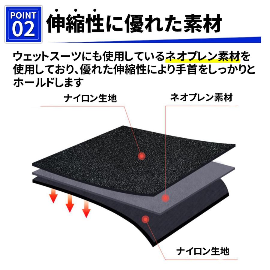 手首サポーター 5