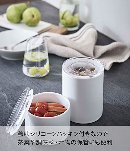中身が見える陶器キャニスター 3