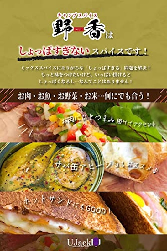 キャンプスパイス 野香 辛口 5