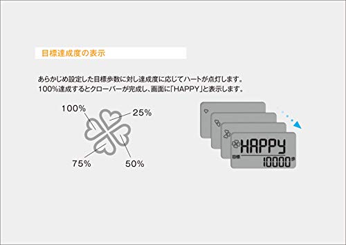デジタル歩数計 4