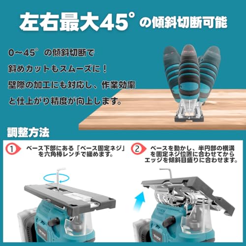 充電式ジグソー 4