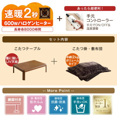 何度も洗えるこたつ 2