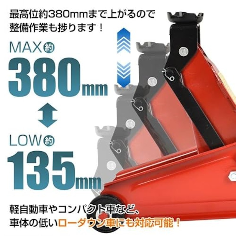 油圧式ガレージジャッキ 4