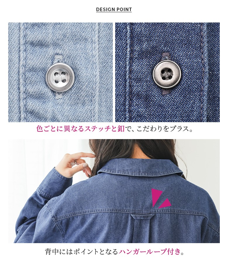 えりんさんROOMコラボ デニムシャツ 8