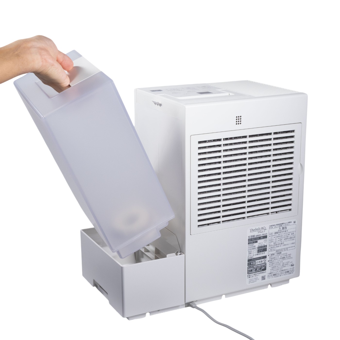 気化ハイブリッド式加湿器 7