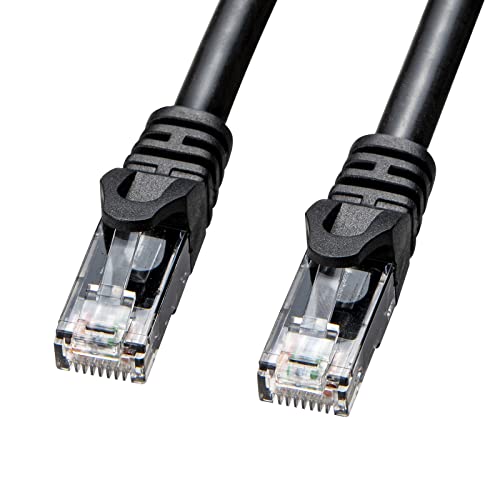 100m PoE防犯カメラ対応 Cat6 屋外高耐久LANケーブル 100m CAT6 屋外用