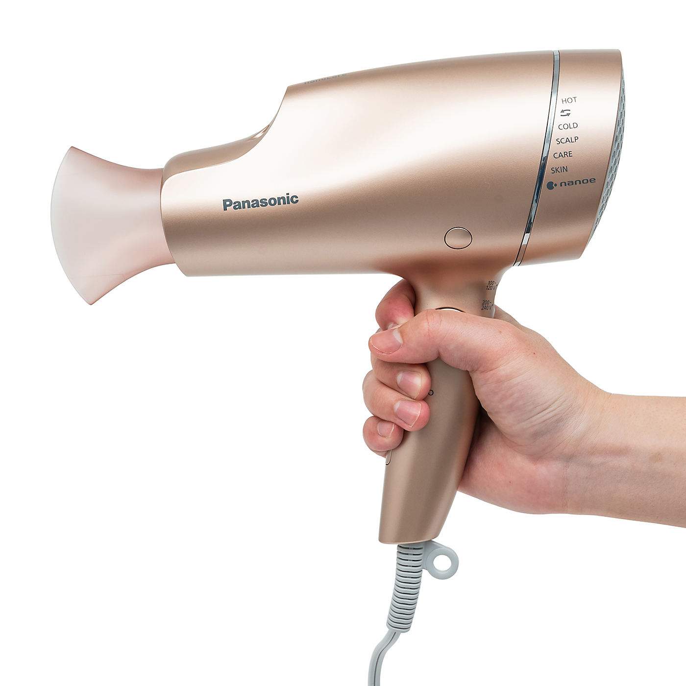 新品・未使用】Panasonic 海外・国内電圧両用 ヘアドライヤー ブラウン