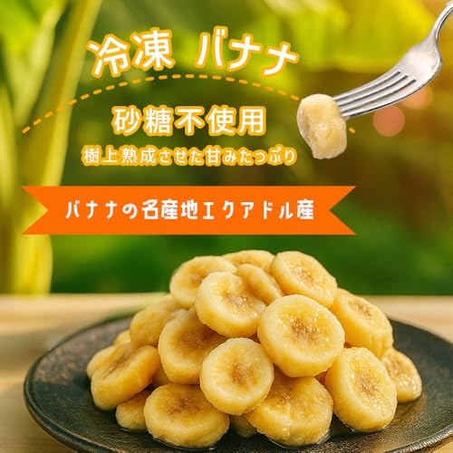冷凍バナナスライス 2
