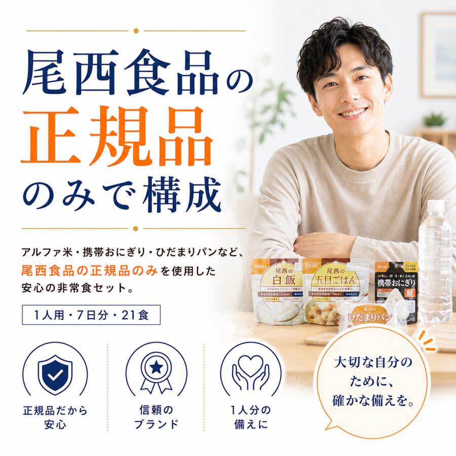 非常食セット 1人用 7日分 2