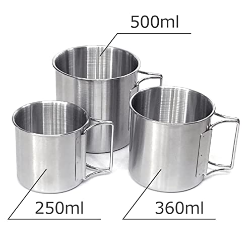 スタッキング ステンレス マグカップ 3個セット 4