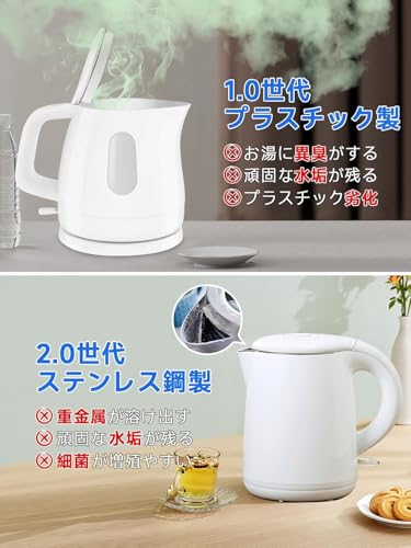 ガラス製電気ケトル 2