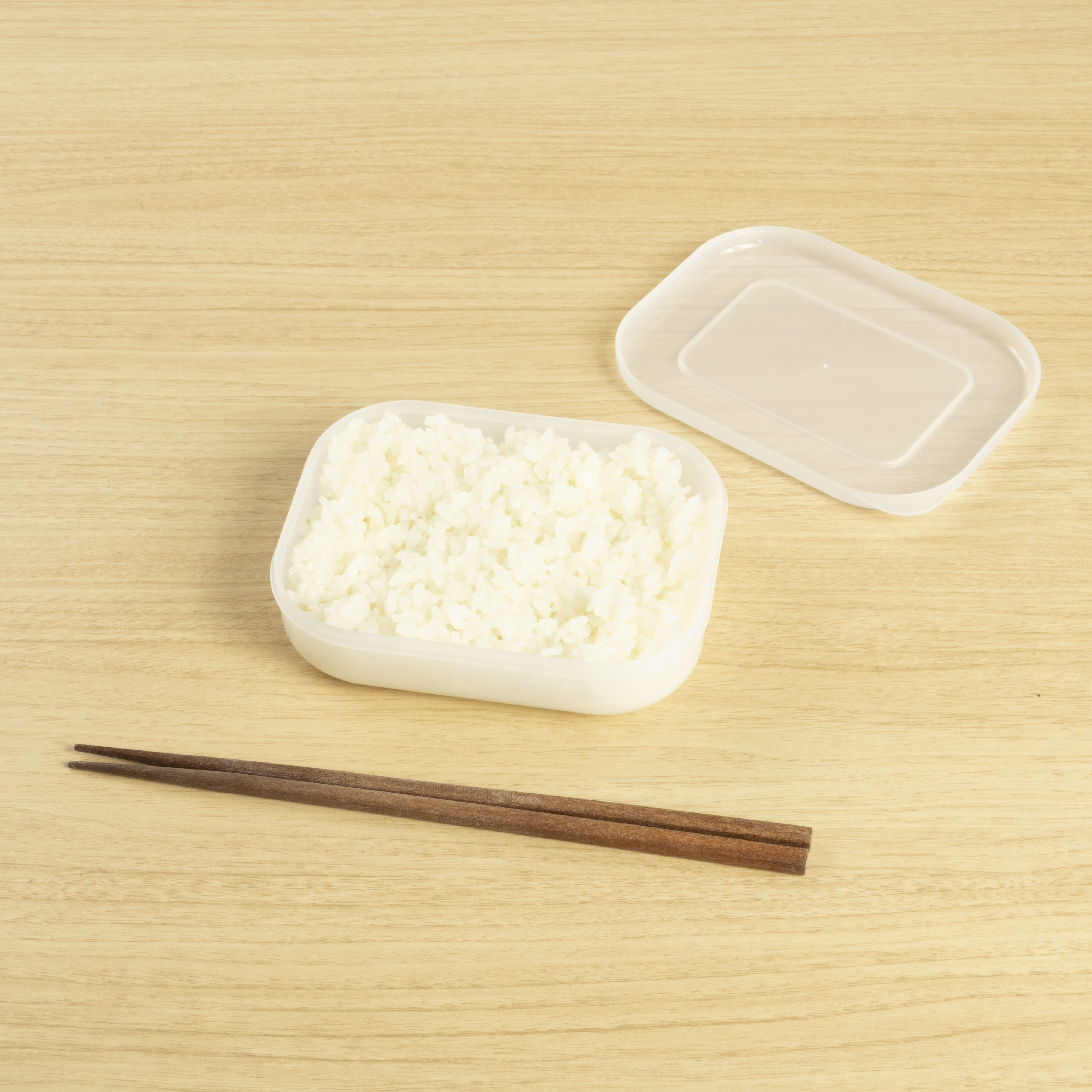 スノコ付冷凍ご飯保存容器 6