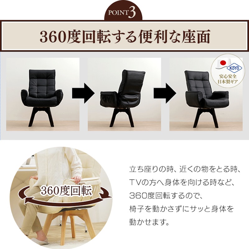 回転チェア 5
