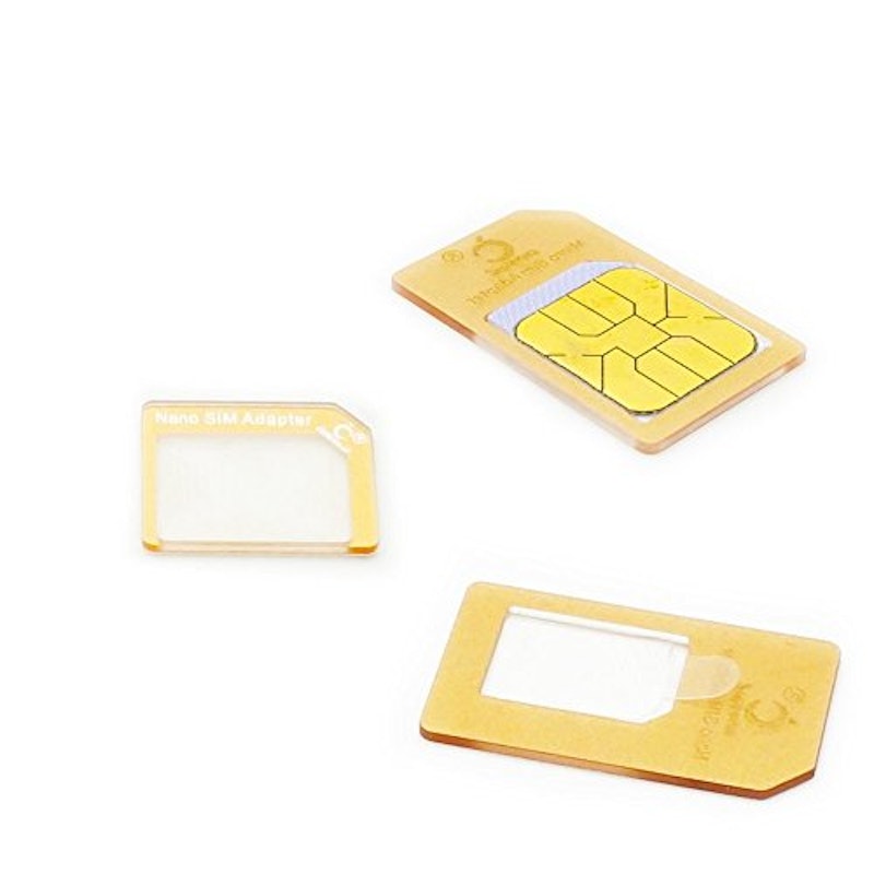 SIM MicroSIM 変換アダプター 1