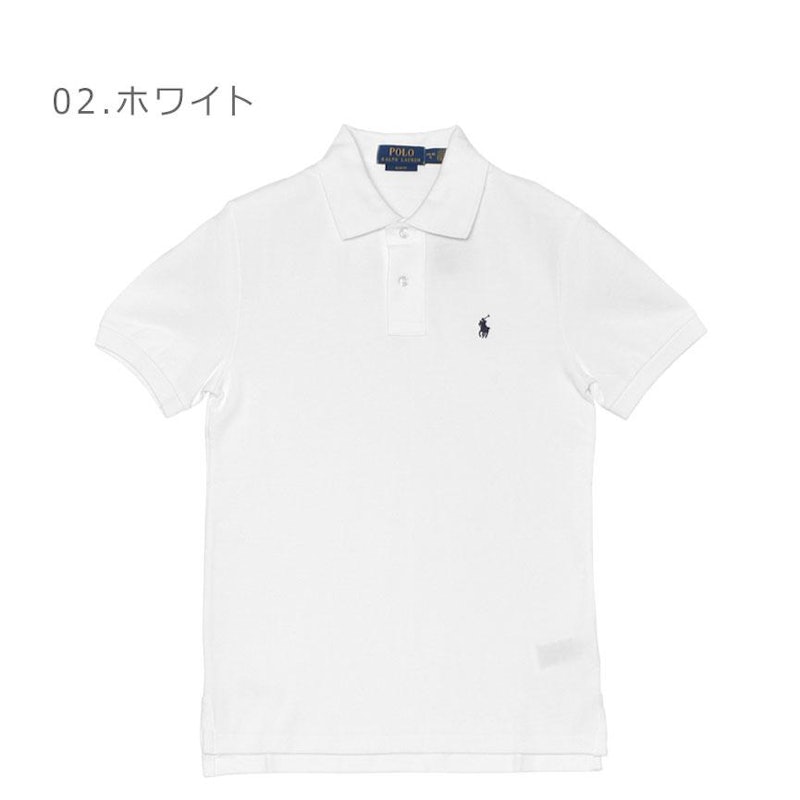 スリム フィット コットン メッシュ ポロシャツ 2