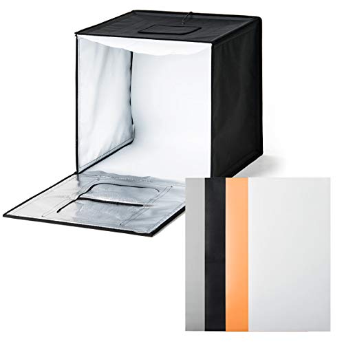 33点セット 照明キット 3色背景付き 撮影ボックスのおすすめ人気